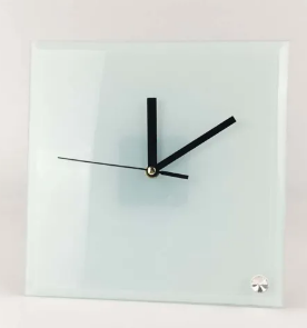 Sublimation rectangle glass clock - BFDsupplies