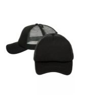 QUAFF Cap Polyester (FULL COLOR BLACK) - Comcard